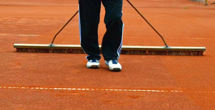 Running Track Cleaning